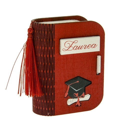 Scatolina legno libro - scatolina,