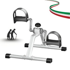 Pedaliera Riabilitazione Mini Cyclette Per Anziani Dispositivo Pieghevole Bike