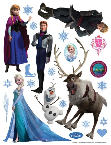 Agdesign frozen stickers - frozen,