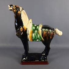 Scultura Cavallo Ceramica