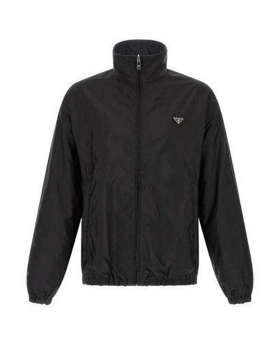 Prada reversible nylon zip - prada,