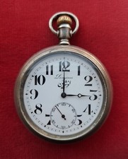 Rarissimo Orologio Longines Da Tasca Argento Mercato Turco Ferrovie Primi '900