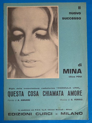 Mina spartito vintage - spartito,