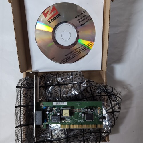 Scheda modem fax - zoom, 56k