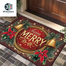 Tappeto Rosso Di Buon Natale