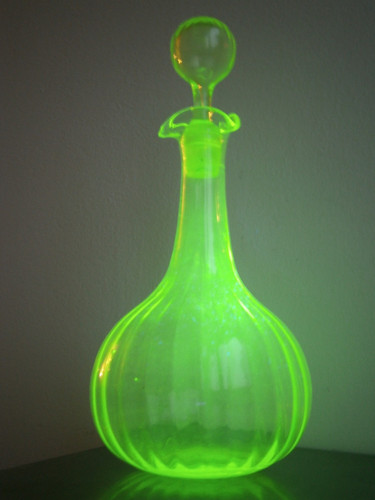 Caraffa vetro uranium - in,