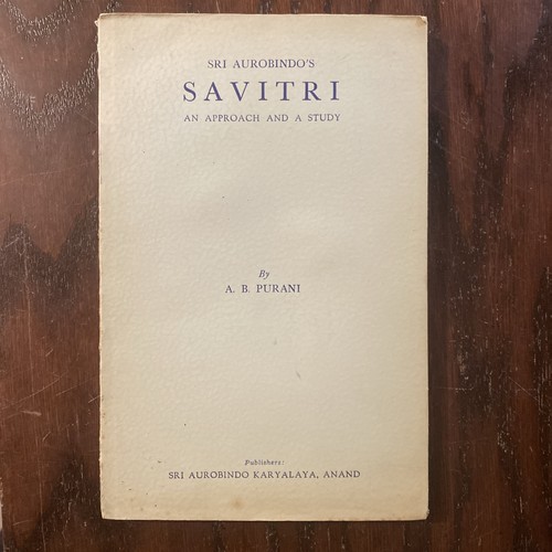 Sri aurobindo savitri an - sri,