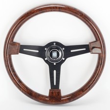 Volante in legno 350 mm auto