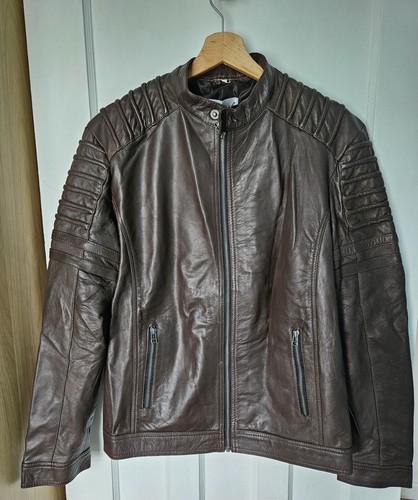 Giacca decimal uomo - pelle, di