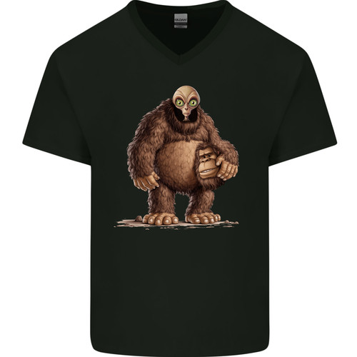 Alien bigfoot vestito - alien,