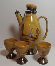 Bottiglia e 3 Bicchieri in