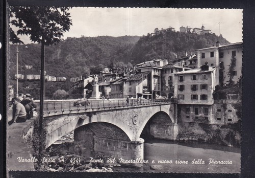 Cartolina varallo sesia - cartolina, ponte