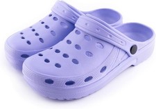 ZOCCOLI CLOGS classici da donna tg41 EU lavanda lilla cucina spiaggia piscina