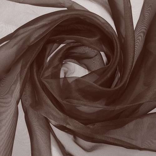 Tessuto organza trasparente