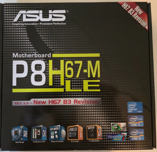 Nuovo asus p8h67 le - asus,