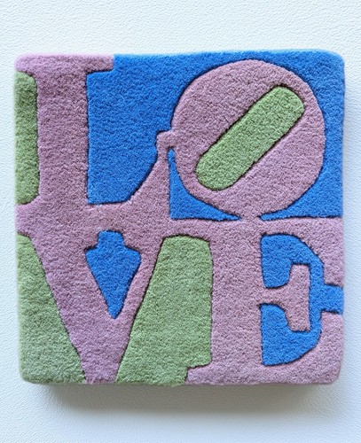 Tapis love robert indiana - tapis,