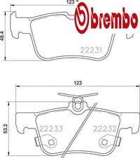 SET PASTIGLIE FRENO POSTERIORI