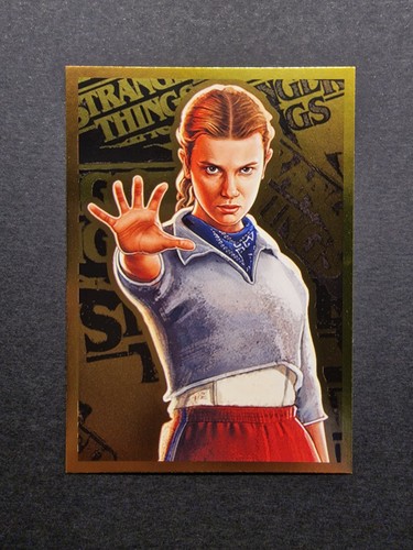 Card stranger things eleven - stranger,