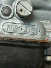 Carburatore Dell'Orto PHBG 21 BS condizioni come da foto