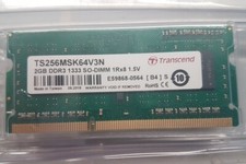 Lotto 4 RAM SO-DIMM DDR3 1333MHz 2GB Transcend 1.5V