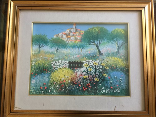 Quadro olio tela - su,