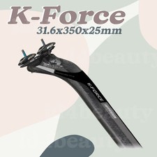 FSA K-Force SB25 UD reggisella carbonio 31,6x350x25 mm arretrato nero opaco/grigio nuovo