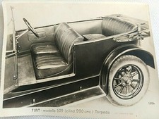 Auto d' epoca: Interni auto FIAT modello 509 Torpedo, foto vintage, 1925