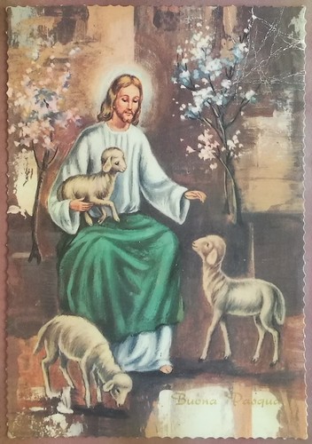 Buona pasqua cartolina - -,