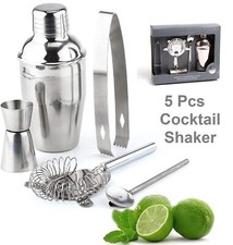 5PCS Cocktail Shaker Asta Set