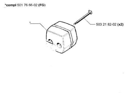 Kit marmitta originale - , assy