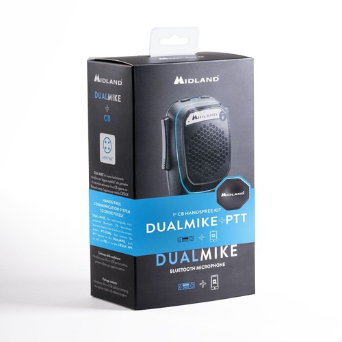 Midland dual mike microfono - midland,