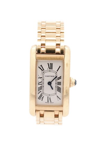 Cartier tank americaine oro - cartier,