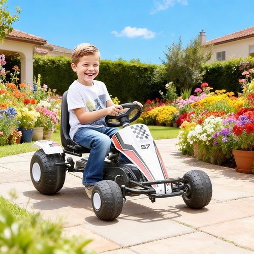 Pedal kart children ride on - pedal, go