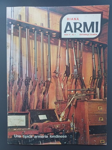 Rara rivista diana armi - armi", anno
