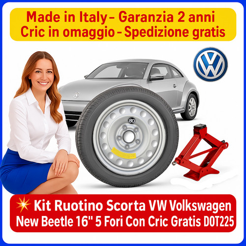 Kit ruotino scorta - 💥kit, vw