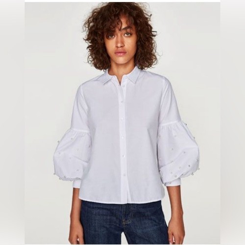 Zara popeline perle - zara, di