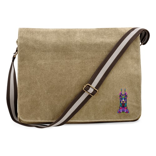 Borsa tracolla doberman - a,