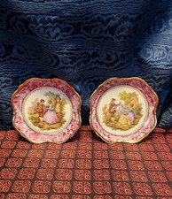 2x Piatto Ornamentale Stile