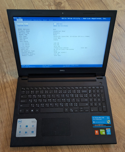 Dell inspiron 3542 core - inspiron, i5