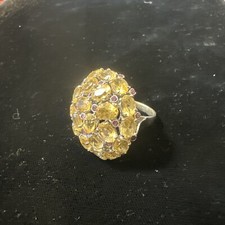 Anello Argento 925 Con Quarzo