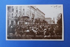 Cartolina Milite Ignoto 1921
