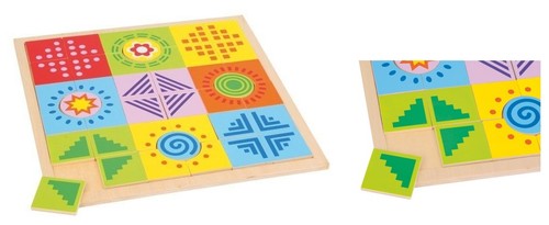 Puzzle incastro legno - a, in