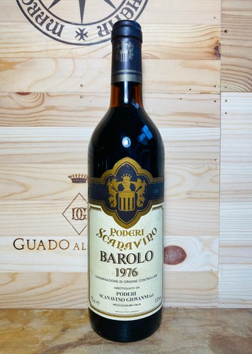 1976 scanavino barolo - 1976, docg