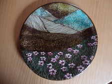 Piatto decorativo in ceramica