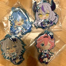 Lotto 4 portachiavi in gomma