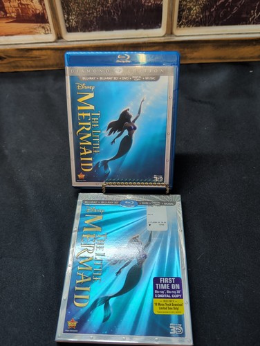 The little mermaid blu - little, 3d