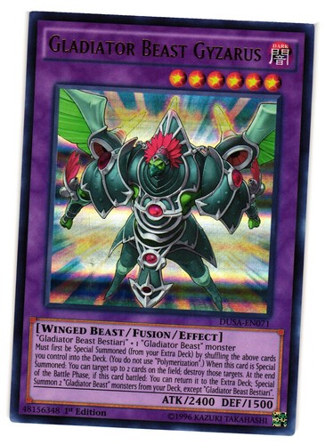 Yugioh gladiatore bestia - gladiatore,