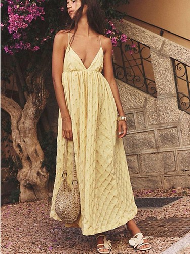 Maxi abito estivo nuovo - , con