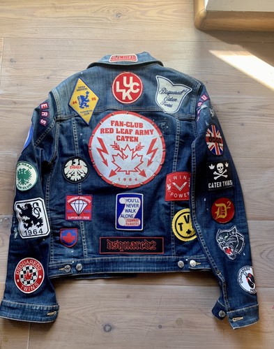 Dsquared2 giacca jeans patch - giacca,