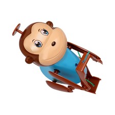  Cartoon Monkey Toy Children Corda Tirare giocattolo Giocattolo educativo